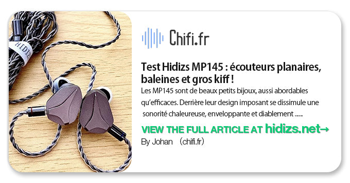 Hidizs MP145 Review - Chifi.fr (Johan)