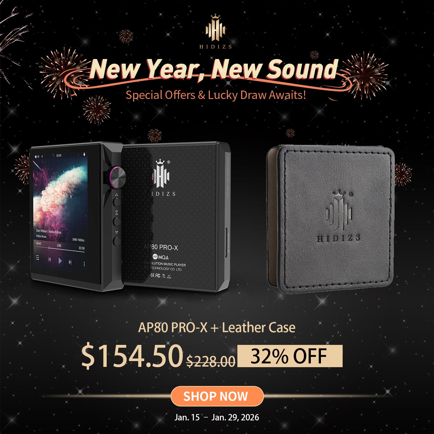 AP80 PRO-X + Leather Case Bundle