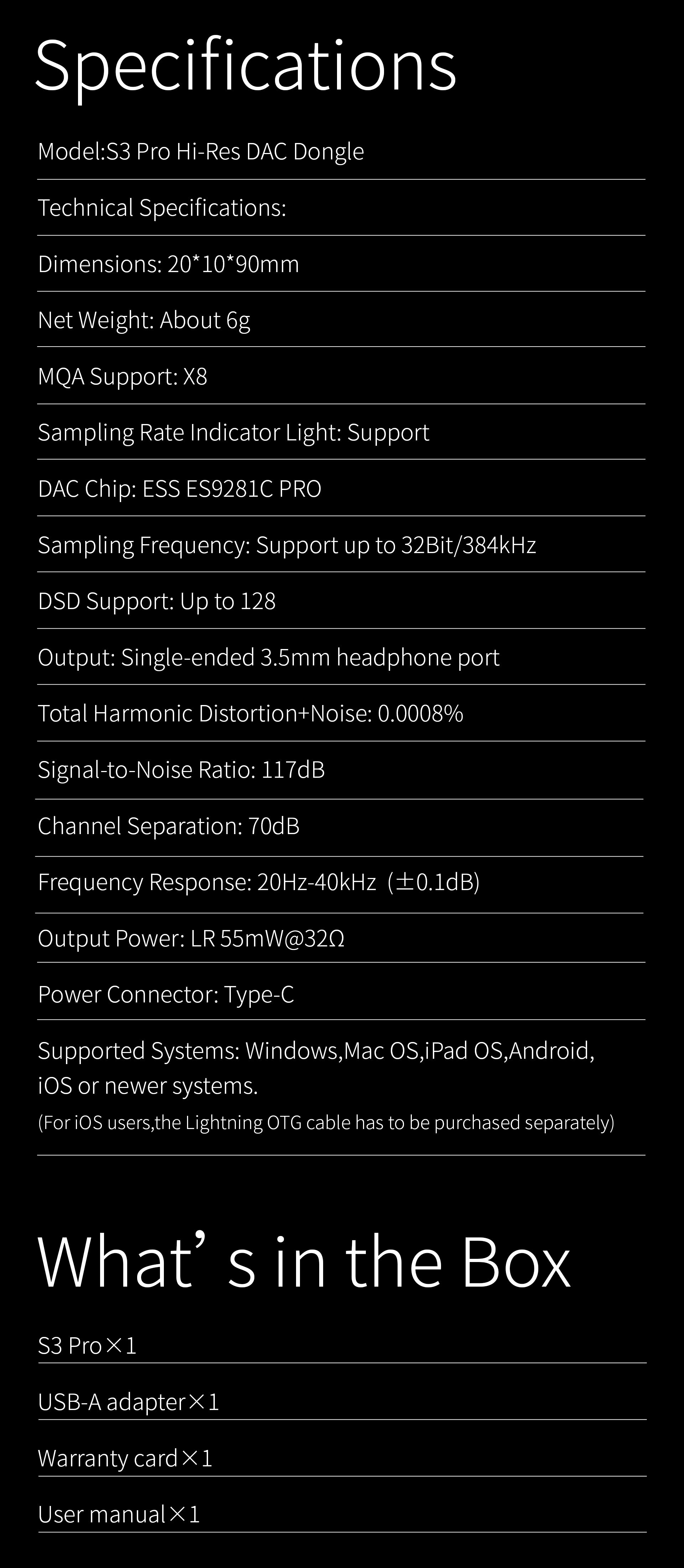 HIDIZS-S3PRO-23030919