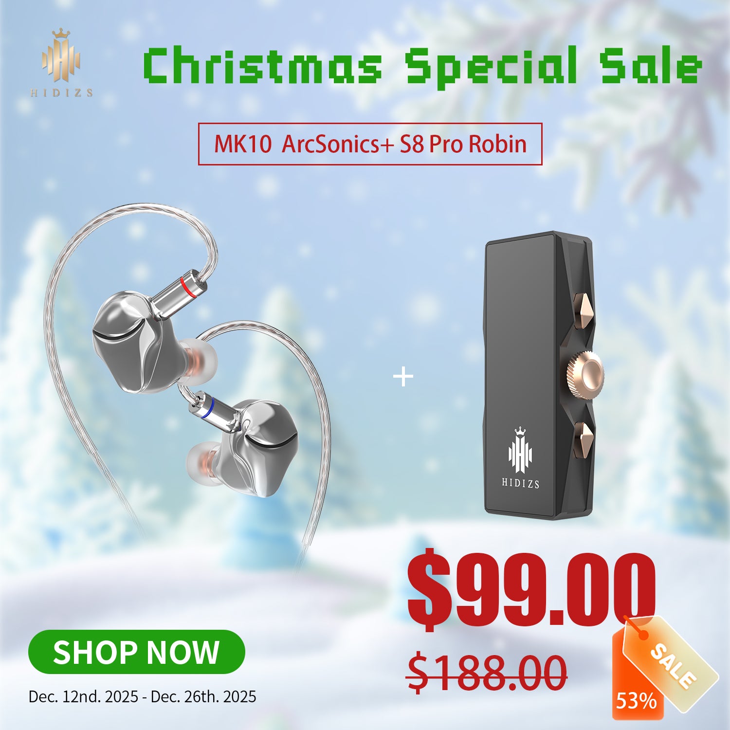 MK10 ArcSonics + S8 Pro Robin Bundle