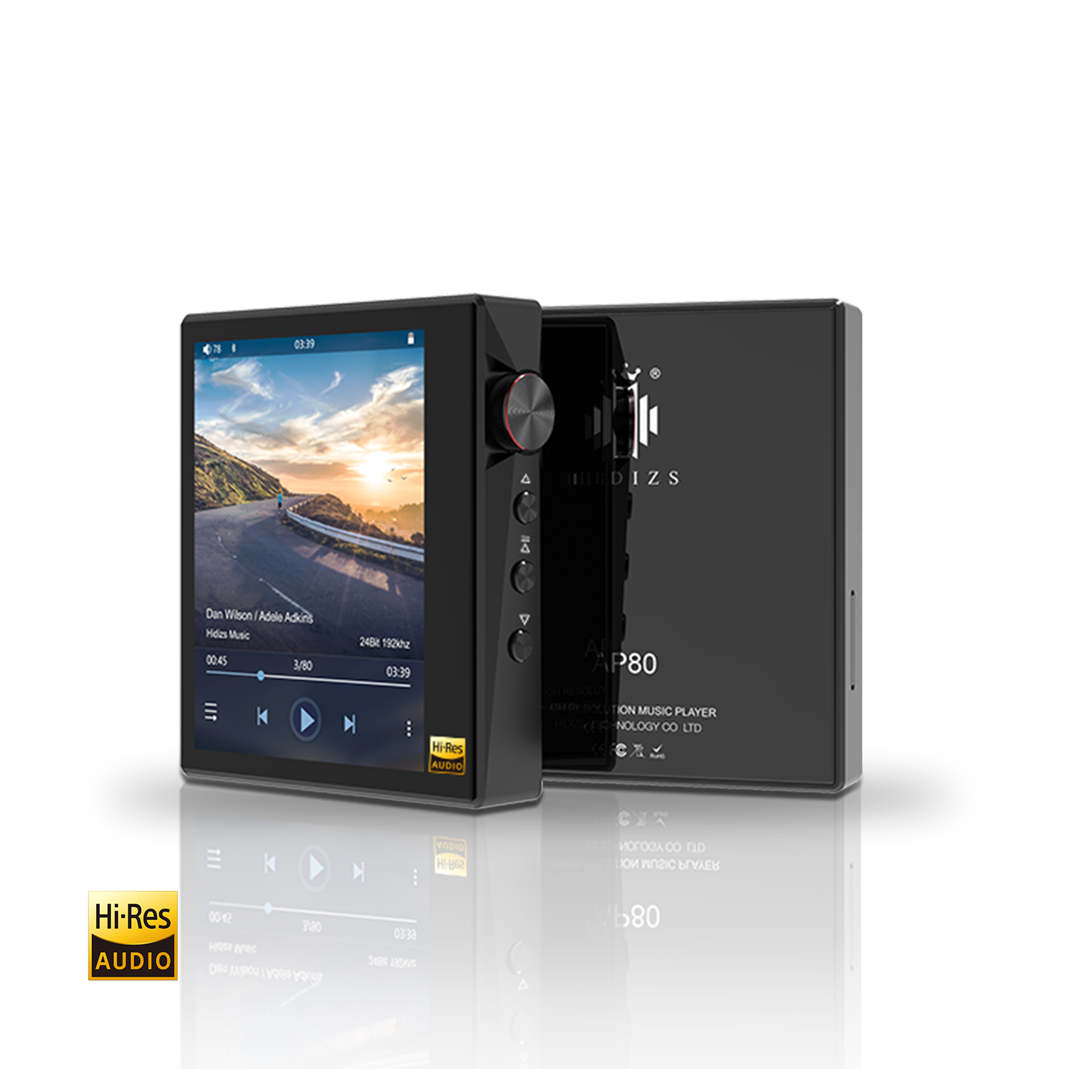 HIDIZS AP80 Portable Hi-Res LDAC Music Player