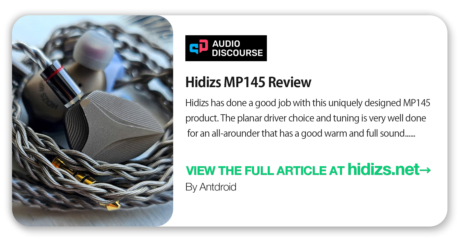 Hidizs MP145 Review - AudioDiscourse