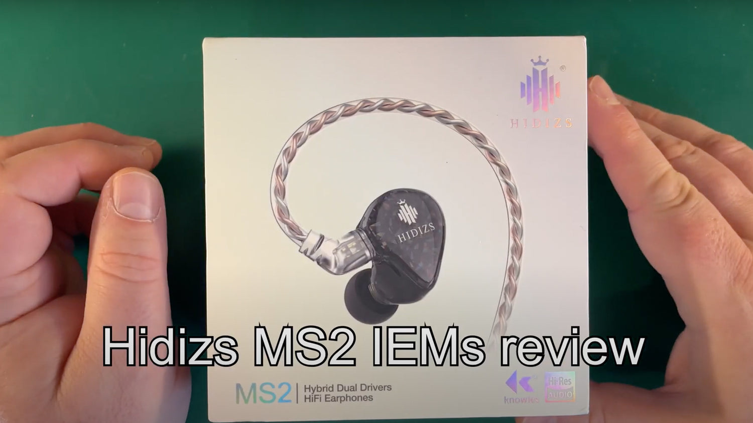 Hidizs MS2 Rainbow Hybrid Earphones review