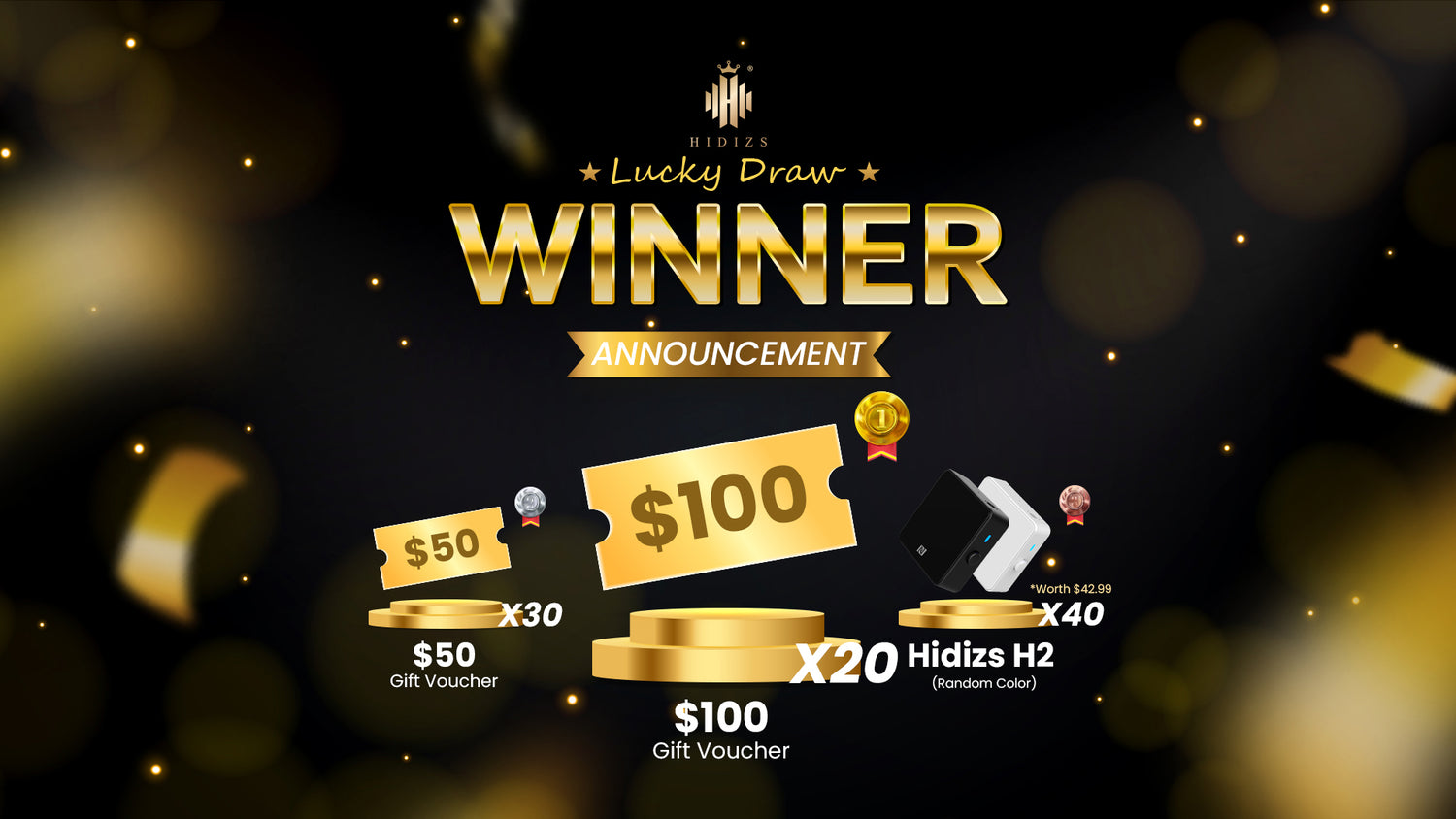 Lucky Draw Winner Announcement