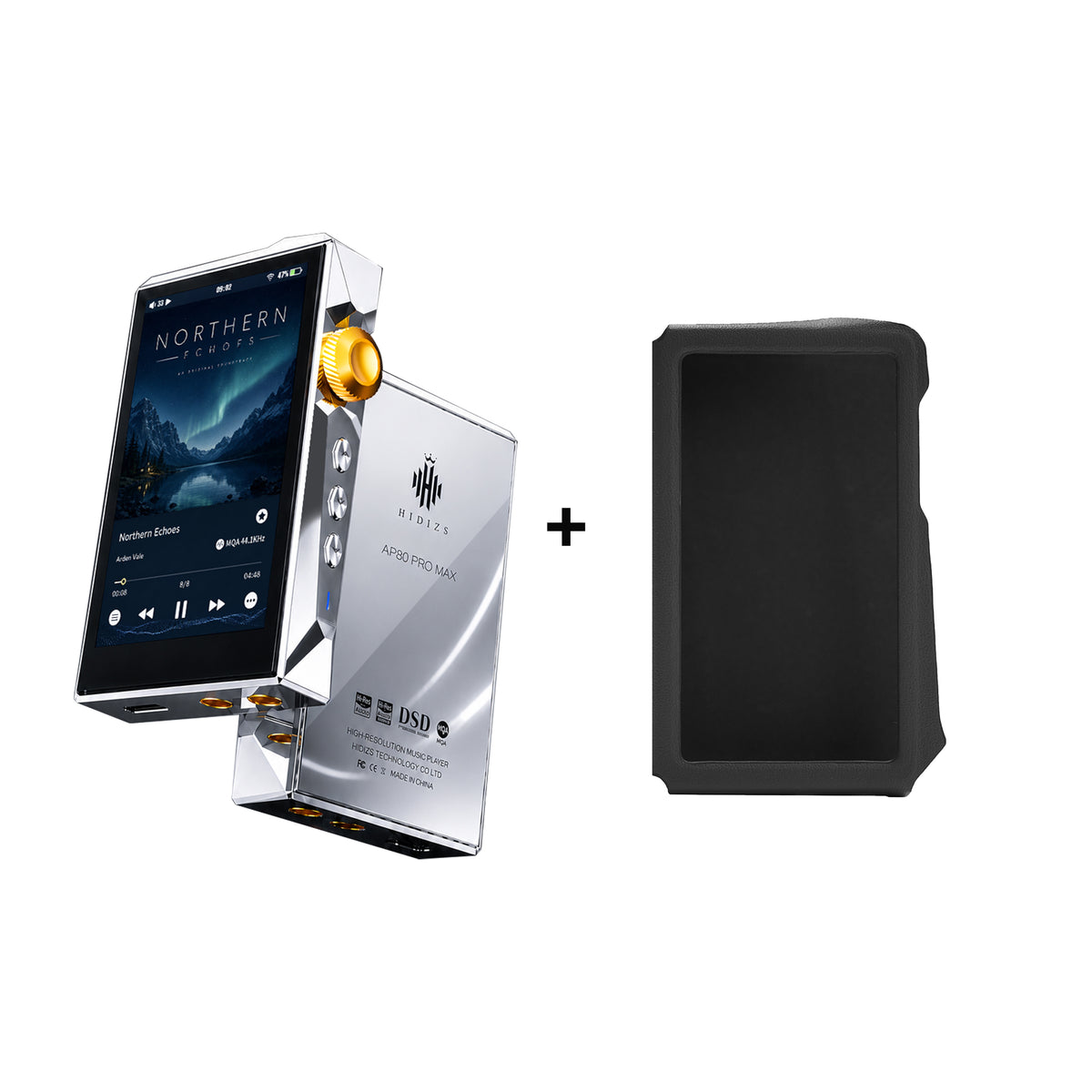 HIDIZS AP80 PRO MAX Titanium Edition All-in-One Hi-Res Streaming Music Player