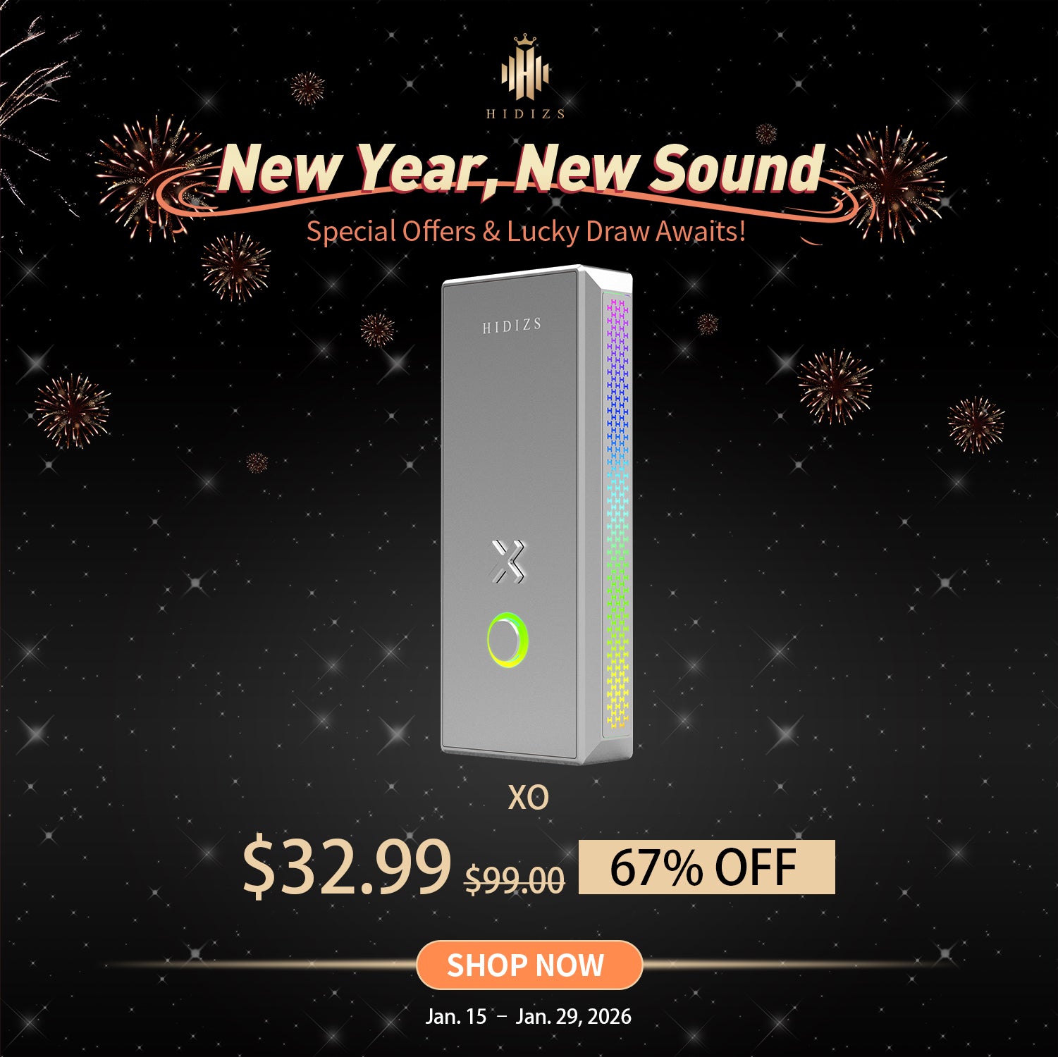 HIDIZS XO Single-Ended & Balanced MQA Dongle