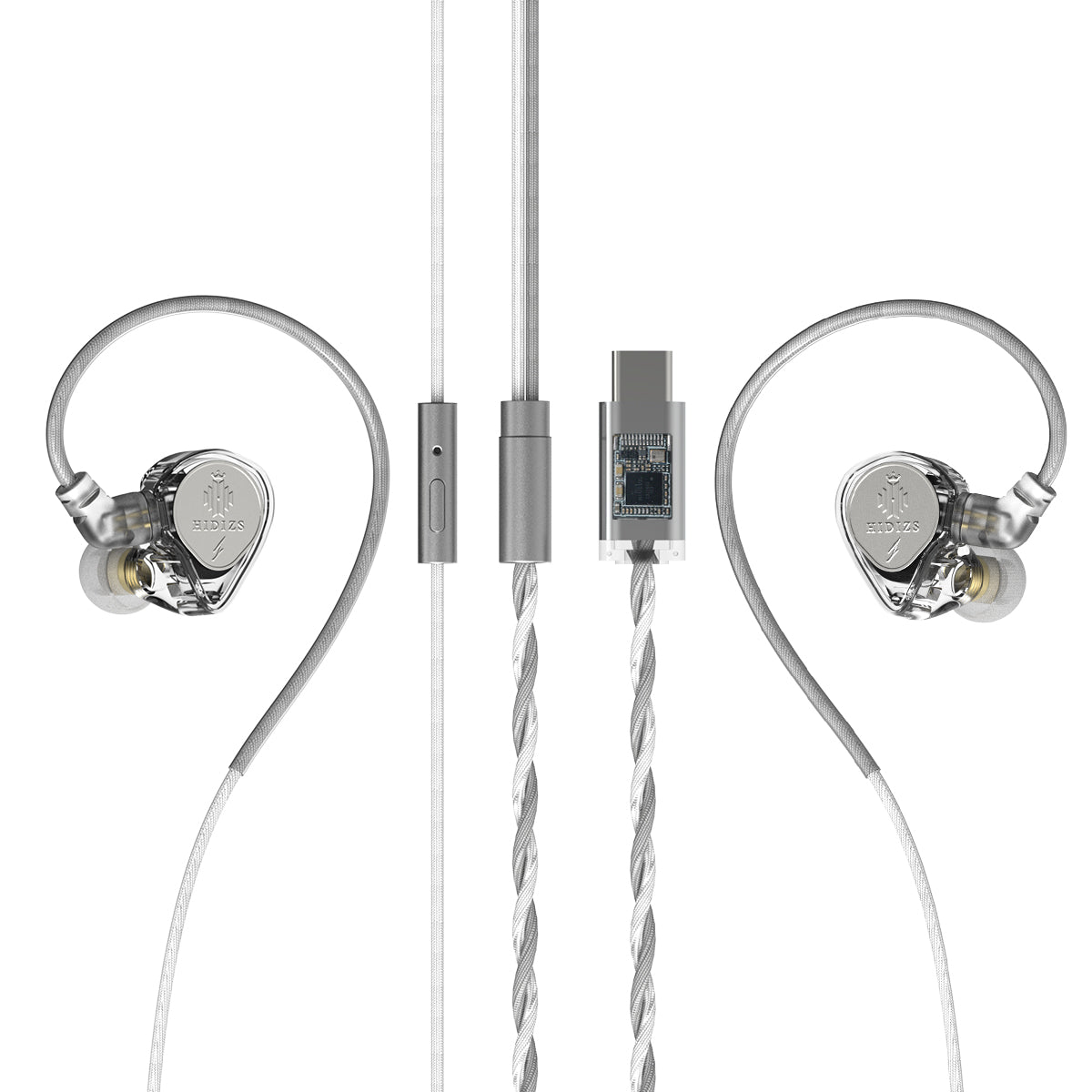 HIDIZS ST2 Nebula 2-in-1 High-Performance DAC & USB-C HiFi Digital In-ear Earphones