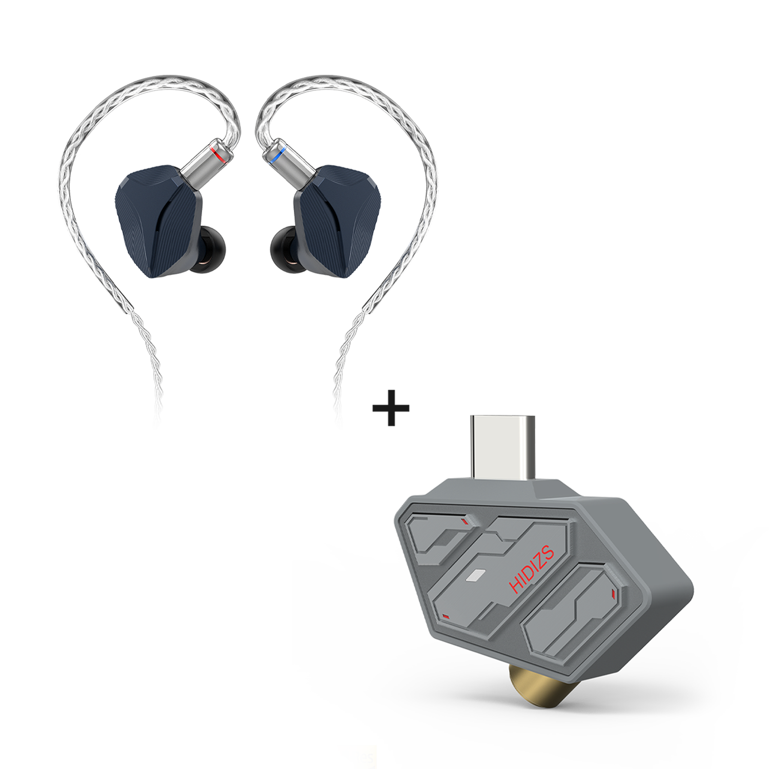 HIDIZS MP145 Planar Magnetic Driver In Ear Monitors for Audiophiles and Music Lovers