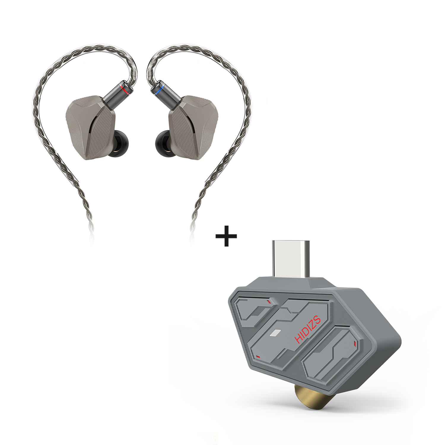 HIDIZS MP145 Planar Magnetic Driver In Ear Monitors for Audiophiles and Music Lovers