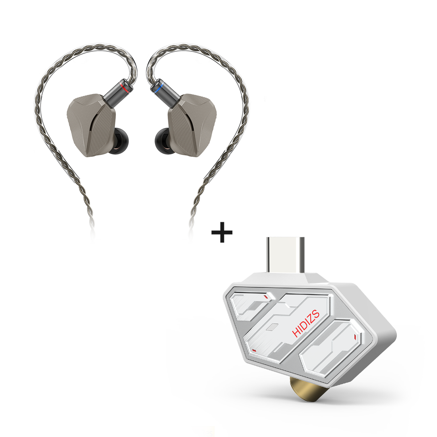 HIDIZS MP145 Planar Magnetic Driver In Ear Monitors for Audiophiles and Music Lovers